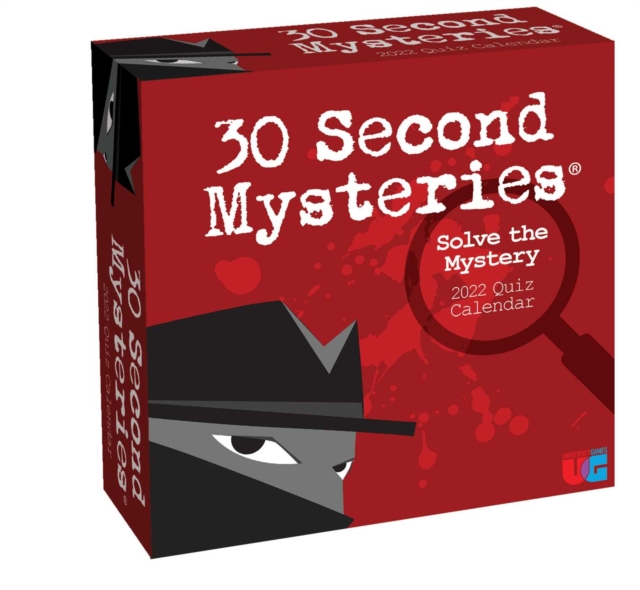 30-Second Mysteries 2022 Day-to-Day Calendar