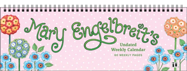 Mary Engelbreit's Undated Weekly Desk Pad Calendar