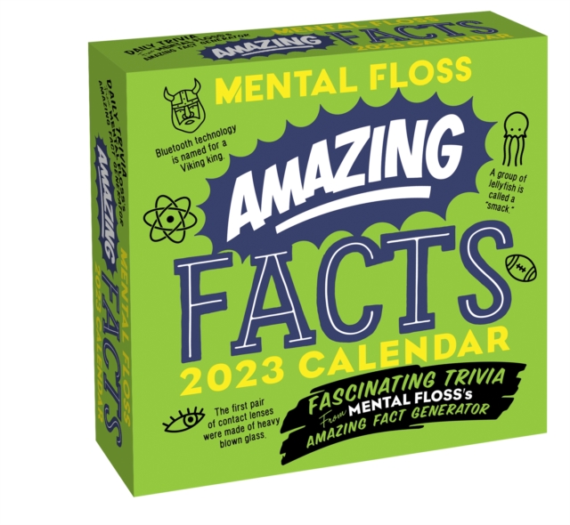 Amazing Facts from Mental Floss 2023 Day-to-Day Calendar