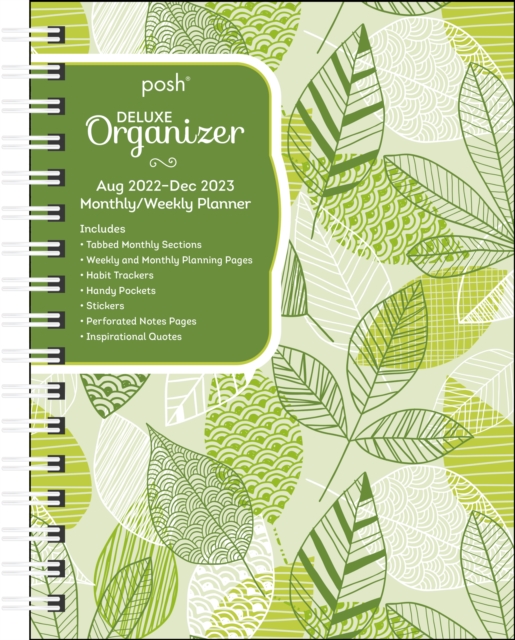 Posh: Deluxe Organizer 17-Month 2022-2023 Monthly/Weekly Softcover Planner Calen