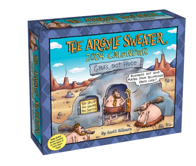 Argyle Sweater 2024 Day-to-Day Calendar