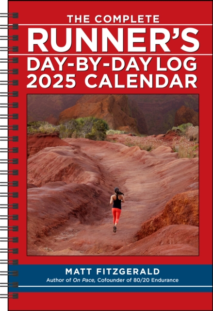 Complete Runner's Day-by-Day Log 12-Month 2025 Planner Calendar