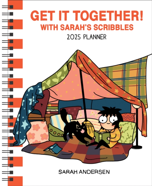 Sarah's Scribbles 12-Month 2025 Monthly/Weekly Planner Calendar