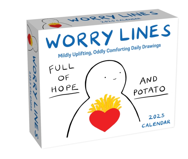 Worry Lines 2025 Day-to-Day Calendar