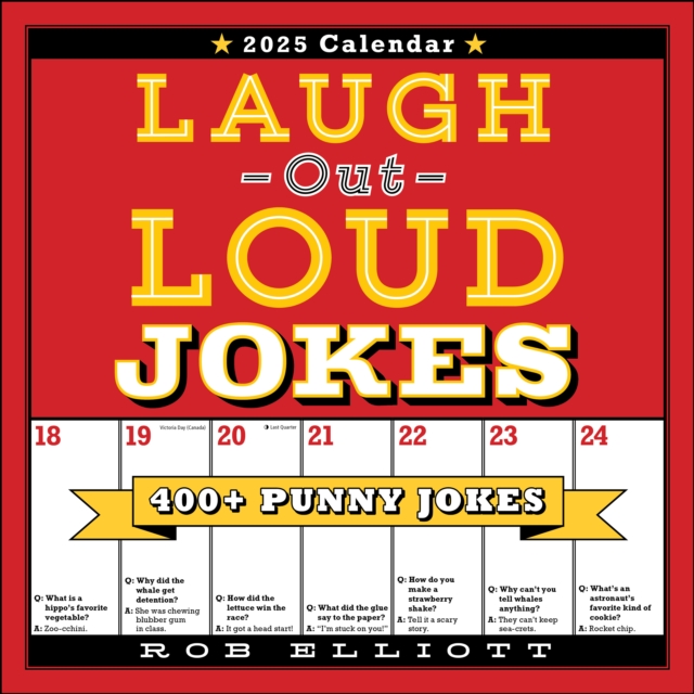Laugh-Out-Loud Jokes 2025 Wall Calendar