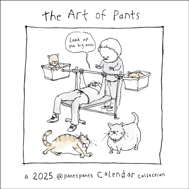 Art of Pants 2025 Wall Calendar