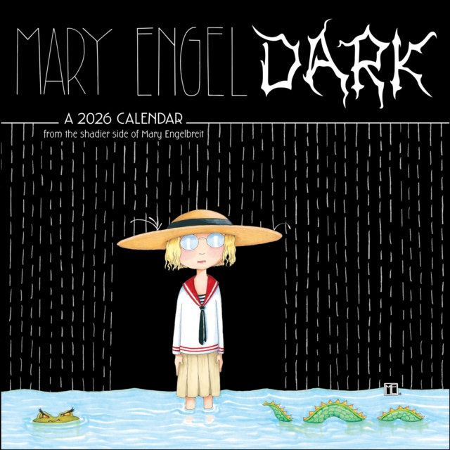 Mary EngelDark 2026 Wall Calendar