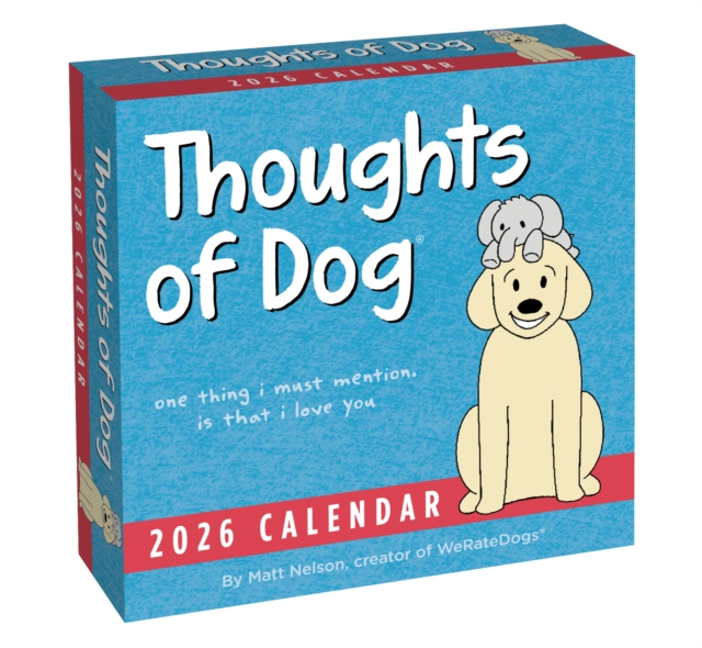 Thoughts of Dog 2026 Day-to-Day Calendar