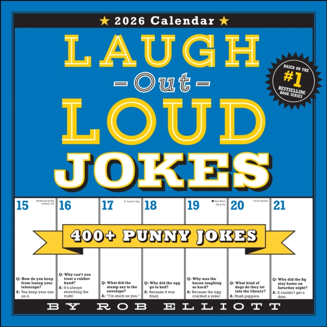 Laugh-Out-Loud Jokes 2026 Wall Calendar