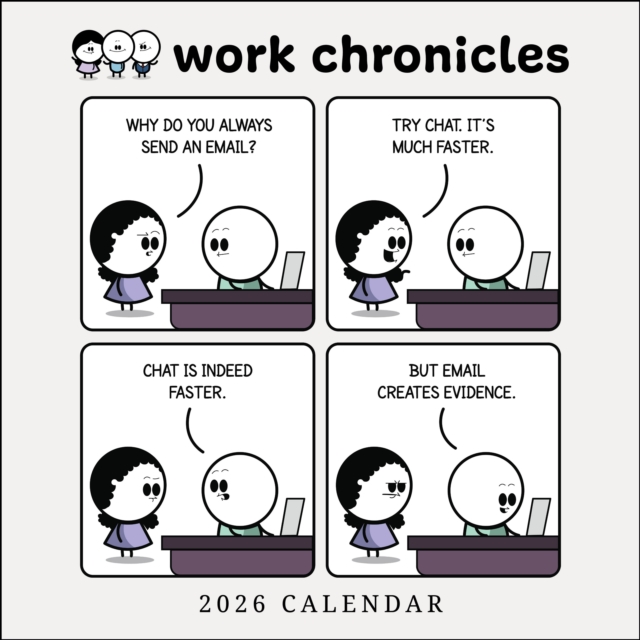 Work Chronicles 2026 Wall Calendar