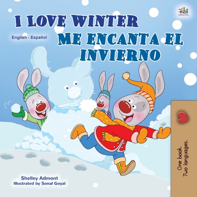 I Love Winter (English Spanish Bilingual Book for Kids)