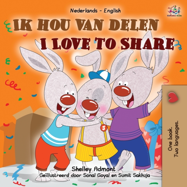 I Love to Share (Dutch English Bilingual Children's Book)