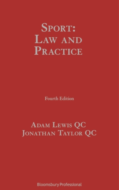 Sport: Law and Practice