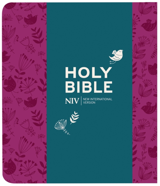 NIV Journalling Plum Soft-tone Bible with Clasp