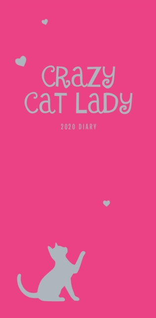 Fashion Diary Crazy Cat Lady Slim Diary 2020