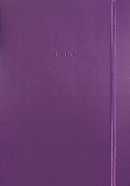 Fashion Diary Purple Soft Touch A5 Diary 2021