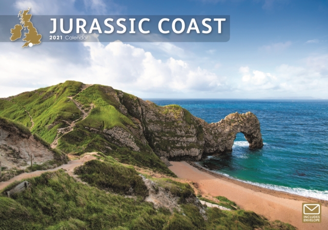 Jurassic Coast A4 Calendar 2021