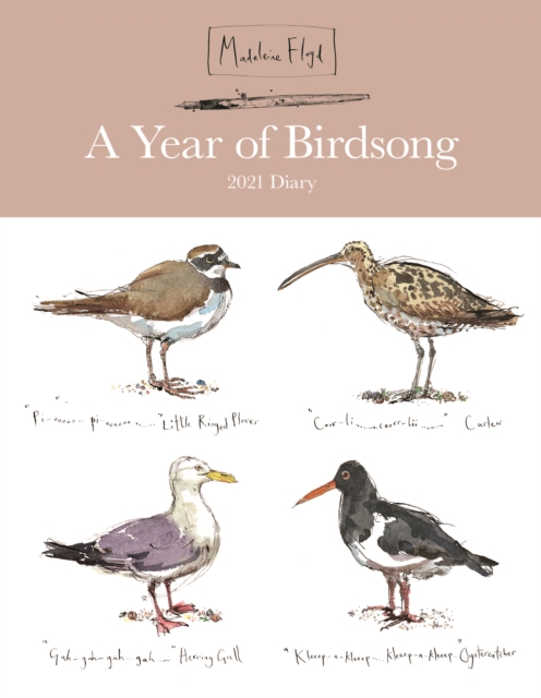 Madeleine Floyd, A Year of Birdsong Deluxe A5 Diary 2021