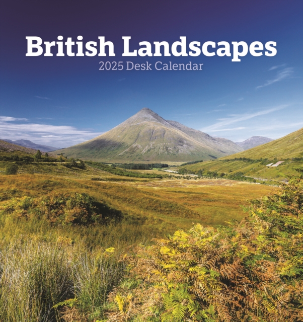 British Landscapes Easel Desk Calendar 2025