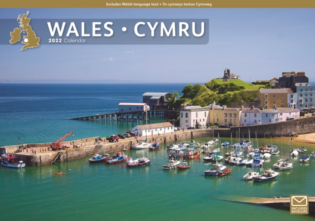 Wales A4 Calendar 2022