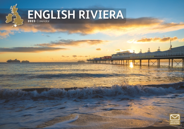 English Riviera A4 Calendar 2023
