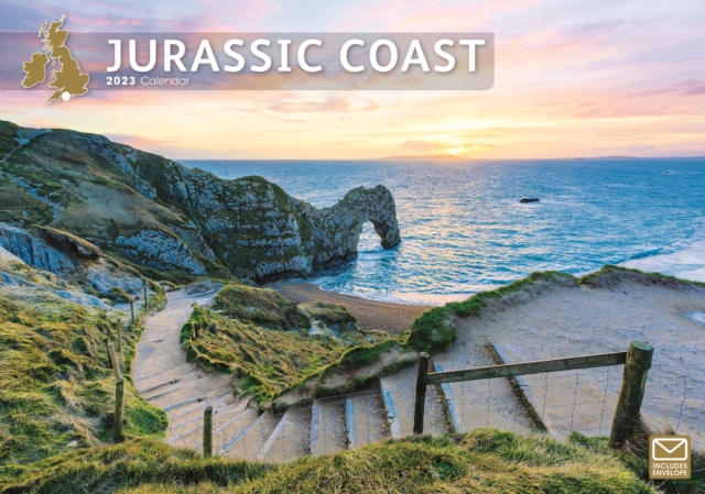 Jurassic Coast A4 Calendar 2023