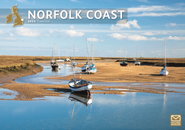 Norfolk Coast A4 Calendar 2023