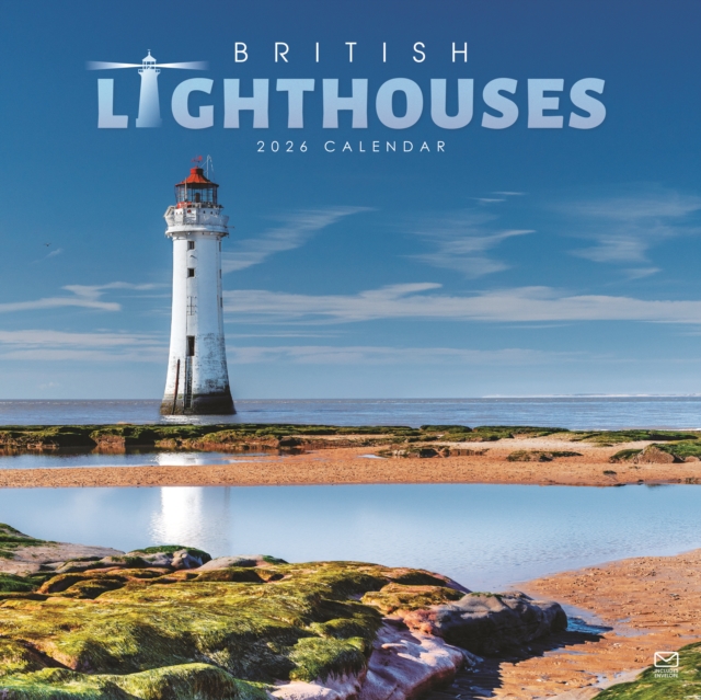 British Lighthouses Square Wall Calendar