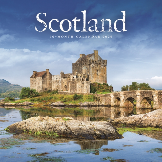 Scotland Square Wall Calendar 2026