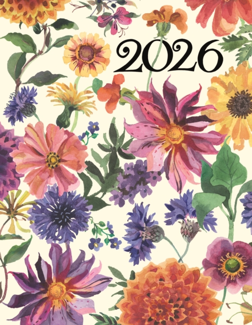 Emma Bridgewater Garden Flowers Deluxe A5 Diary 2026