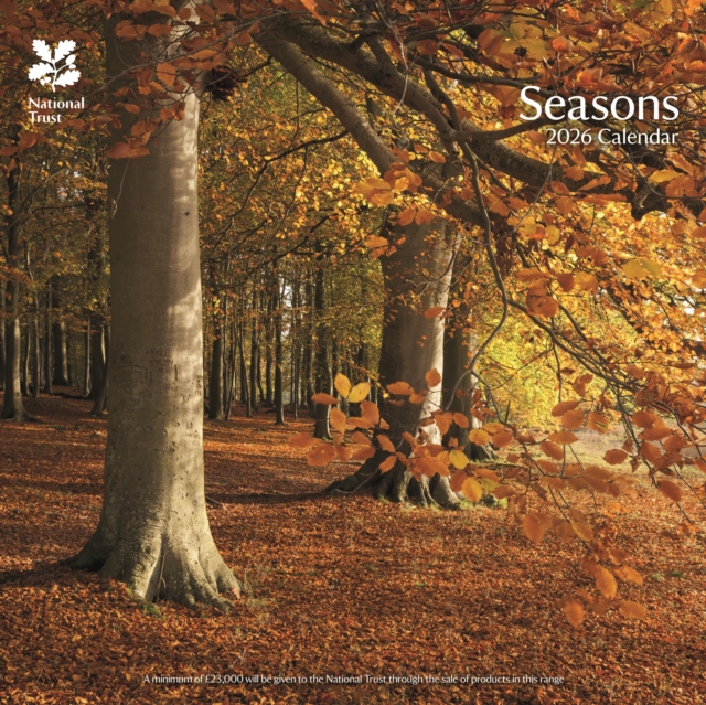 National Trust Seasons Square Wall Calen