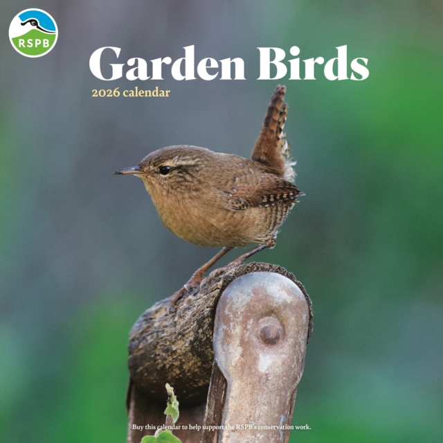 Rspb Garden Birds Square Wall Calendar 2