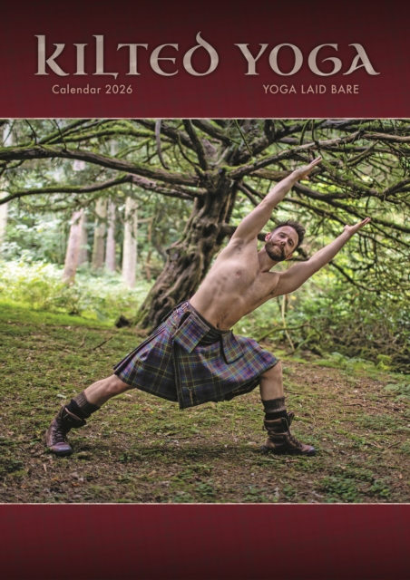 Kilted Yoga A3 Calendar 2026