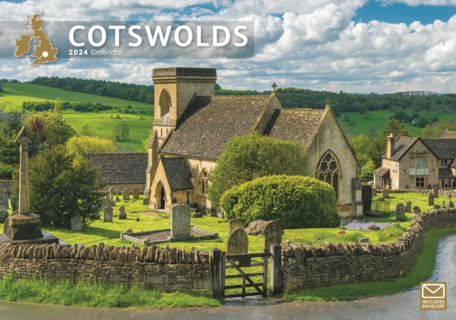 Cotswolds A4 Calendar 2024