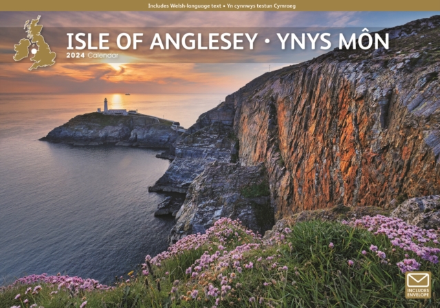 Isle of Anglesey A4 Calendar 2024