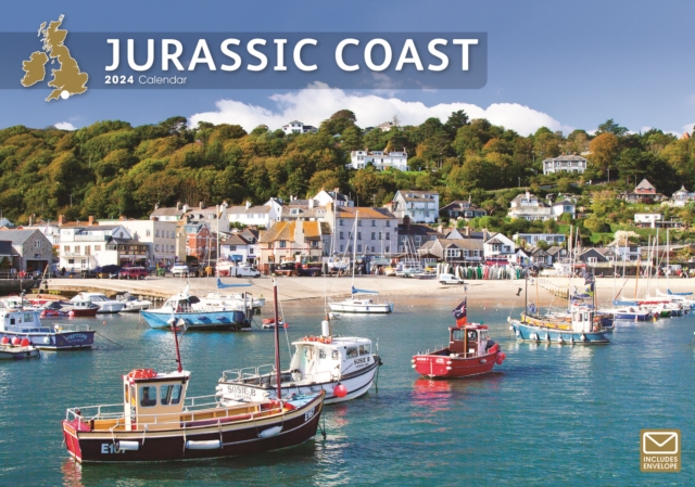 Jurassic Coast A4 Calendar 2024