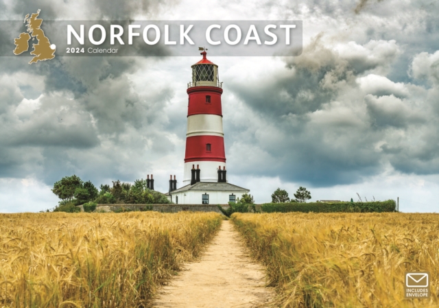 Norfolk Coast A4 Calendar 2024