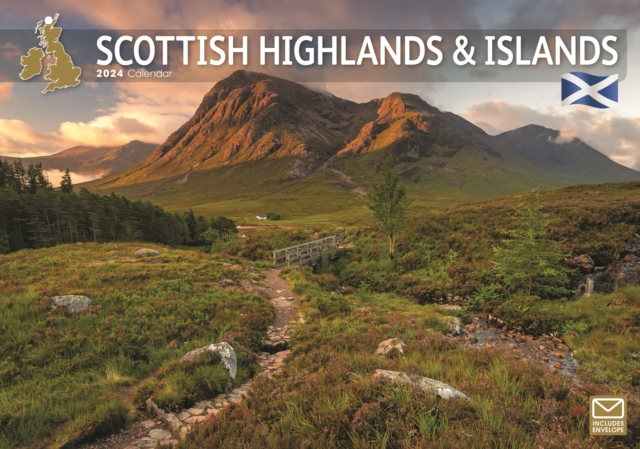 Scottish Highlands & Islands A4 Calendar 2024