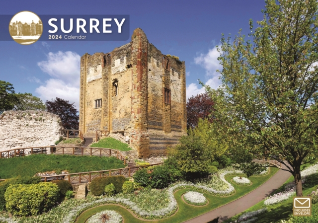 Surrey A4 Calendar 2024