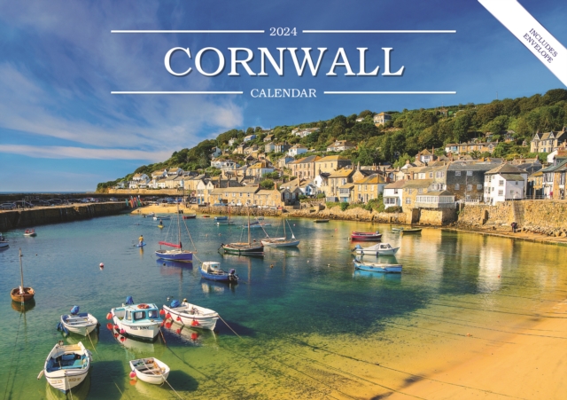 Cornwall A5 Calendar 2024