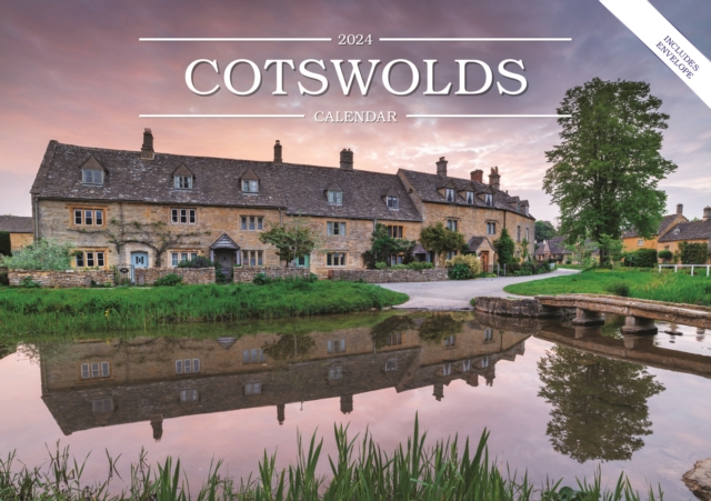 Cotswolds A5 Calendar 2024