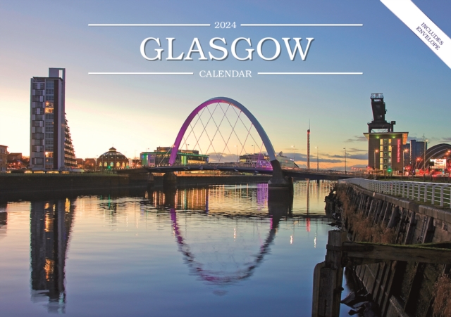 Glasgow A5 Calendar 2024