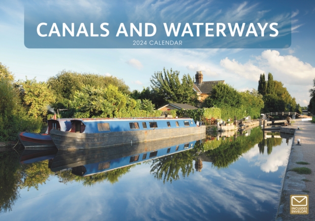 Canals & Waterways A4 Calendar 2024