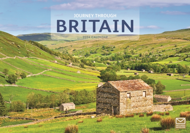 Journey Through Britain A4 Calendar 2024