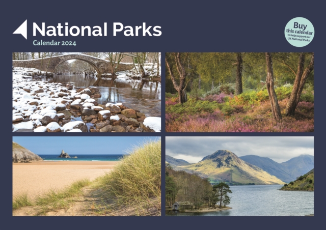 National Parks A4 Calendar 2024