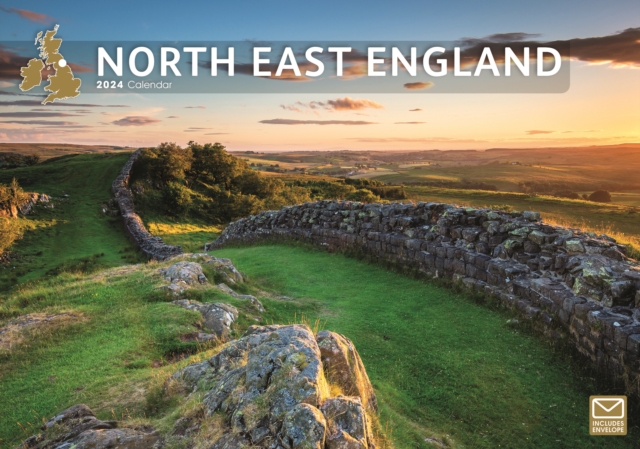 North East England A4 Calendar 2024