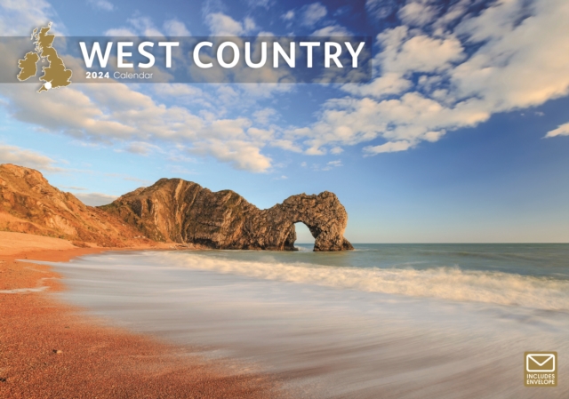 West Country A4 Calendar 2024