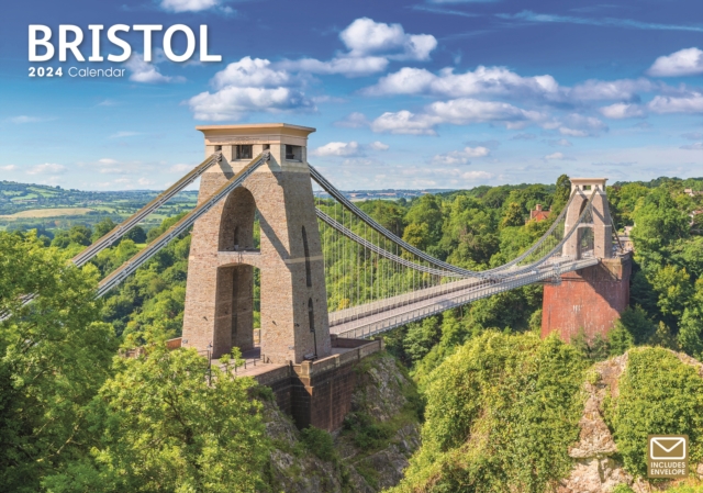 Bristol A4 Calendar 2024