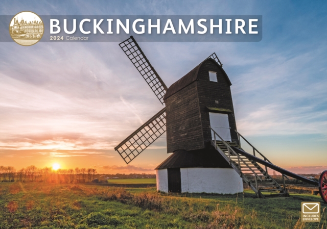 Buckinghamshire A4 Calendar 2024