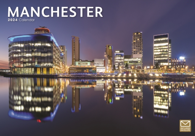 Manchester A4 Calendar 2024